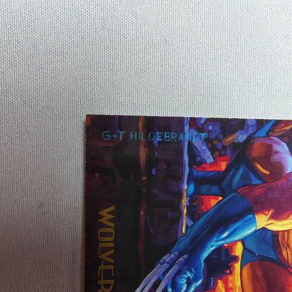 1994 Marvel Masterpieces WOLVERINE Powerblast #PB 9/9 Vintage X-Men Ultra Rare - Picture 3 of 10